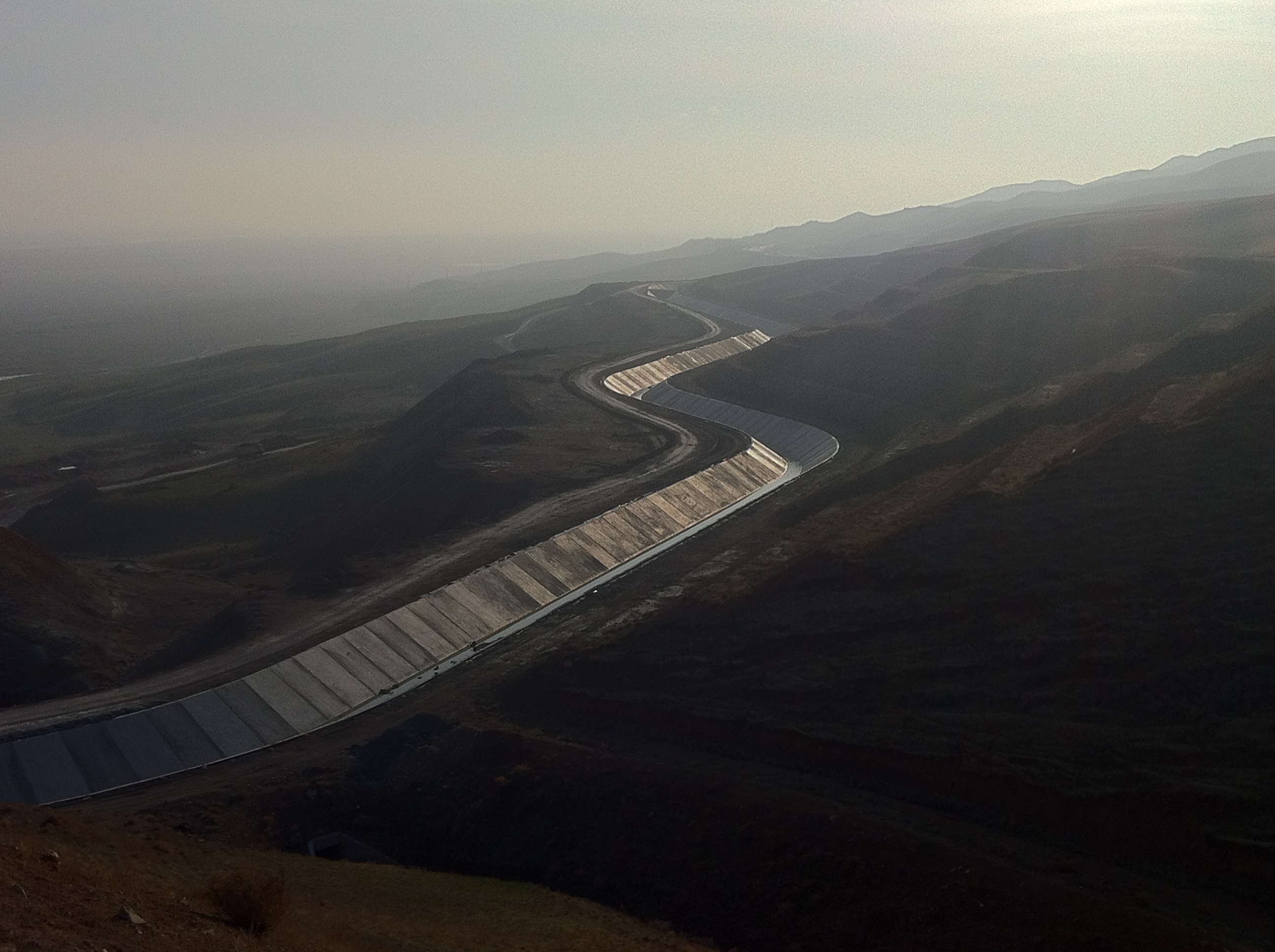 Taxta körpü - Ceyranbatan su kanalı